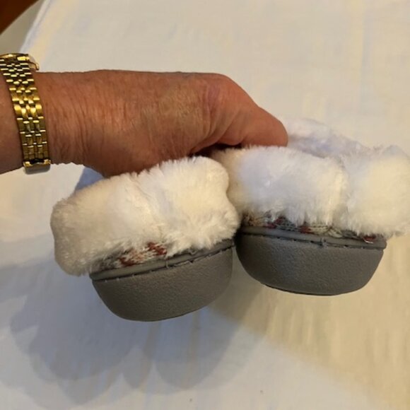 AEROSOLES | Pink White Memory Foam Slippers Women's Size 6.5-7.5-NEW - Picture 3 of 8